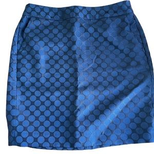 Banana Republic A-line a-line skirt size 10, Blue